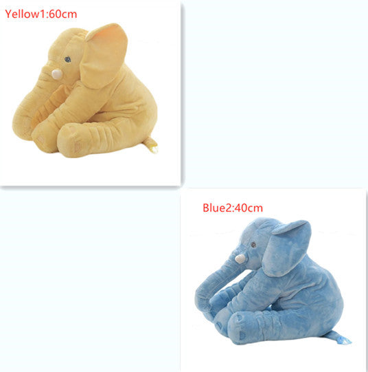 Soft Elephant Doll Pillow for Baby's Comfortable Sleep