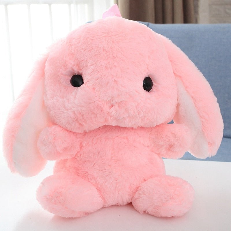 Adorable Furry Bunny-Shaped Backpack for Children's School Use