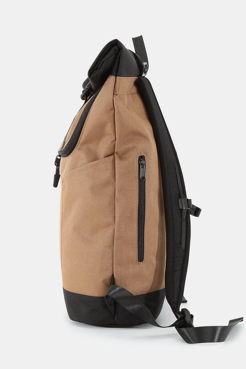 Stylish Himawari Waterproof Canvas Backpack with Contrasting Colors