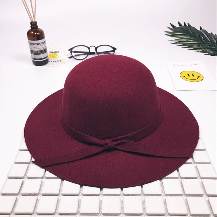 Stylish Cotton Blend Bowknot Hat for 2 - 8 Years Old Girls