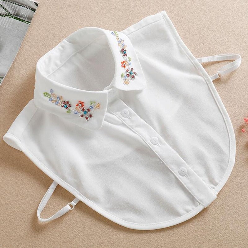 Women's Detachable Polyester Tie-style Faux Collars