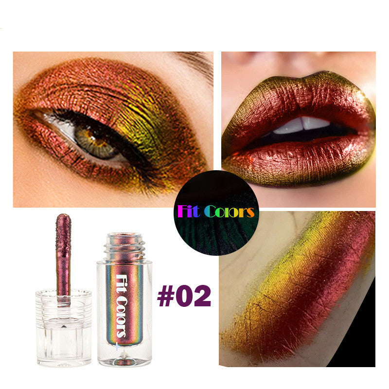 Optical Chameleon Pearlescent Liquid Eyeshadow in Trendy Fit Colors
