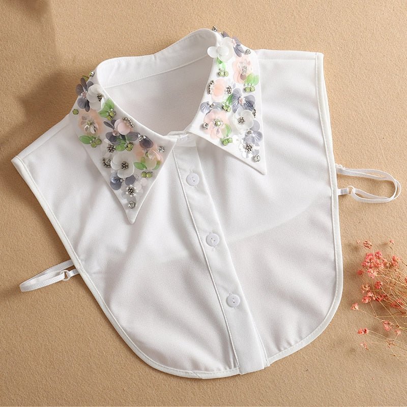 Women's Detachable Polyester Tie-style Faux Collars
