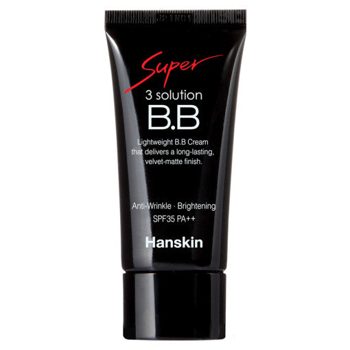 Hanskin Super 3-Function Full-Coverage BB Cream with SPF 35 PA++ Protection, 30g