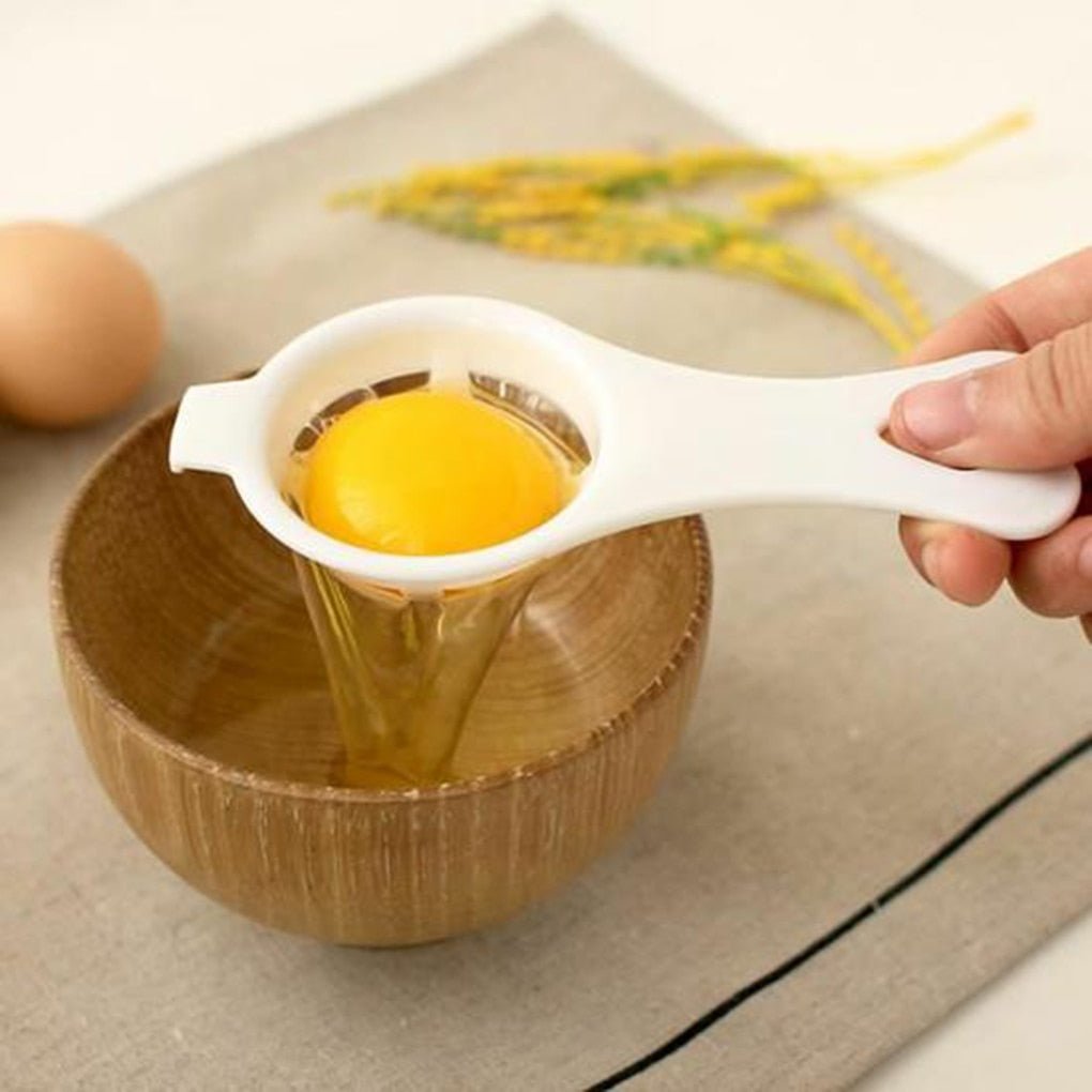 High - Quality Food Grade Egg Yolk and Protein Separation Tool for Household Kitchen Cooking, Durable and Practical Egg Divider Kitchen Gadget