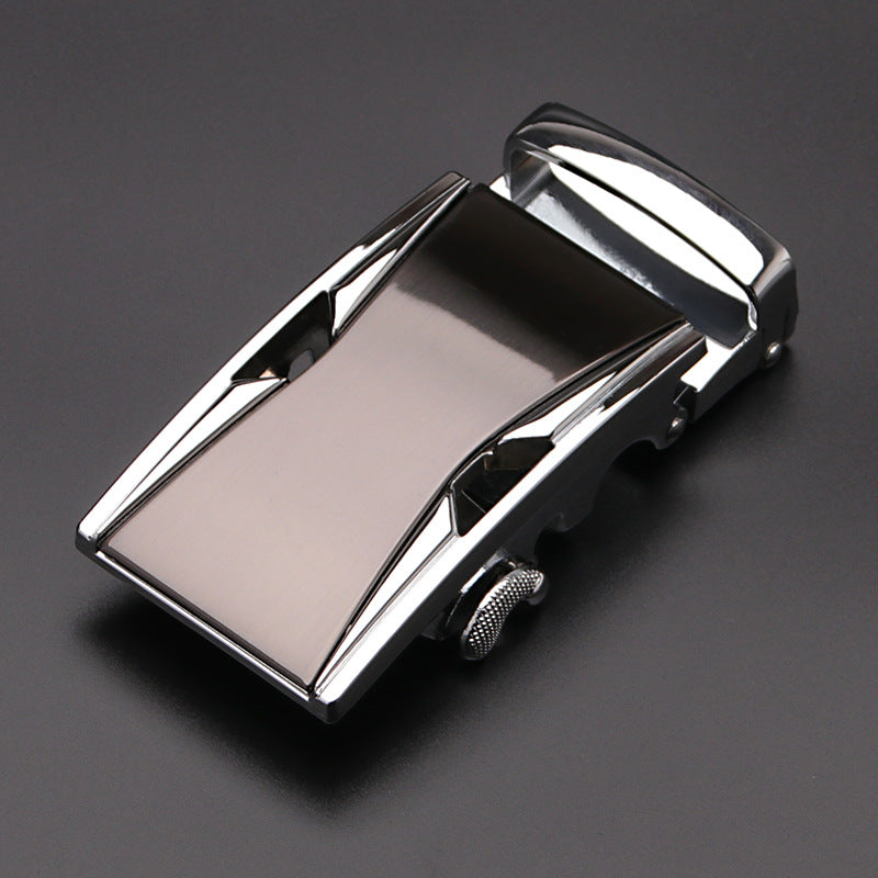 Men's Automatic Alloy Belt Buckle for Business Use