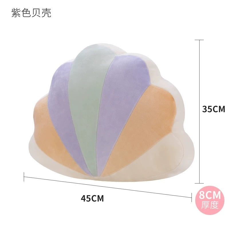 Instagram-Famous Candy-Colored Rainbow, Lucky Cloud, Star, and Moon Plush Throw Pillow for Sofa and Home Decoration with a Colorful Crown - Memorable Cushion