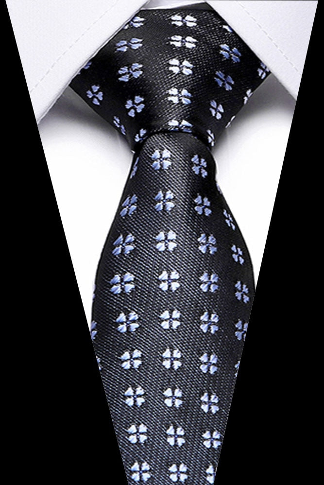KissLuck Men's 100% Silk Classic Plaid Neckties in Multiple Colors