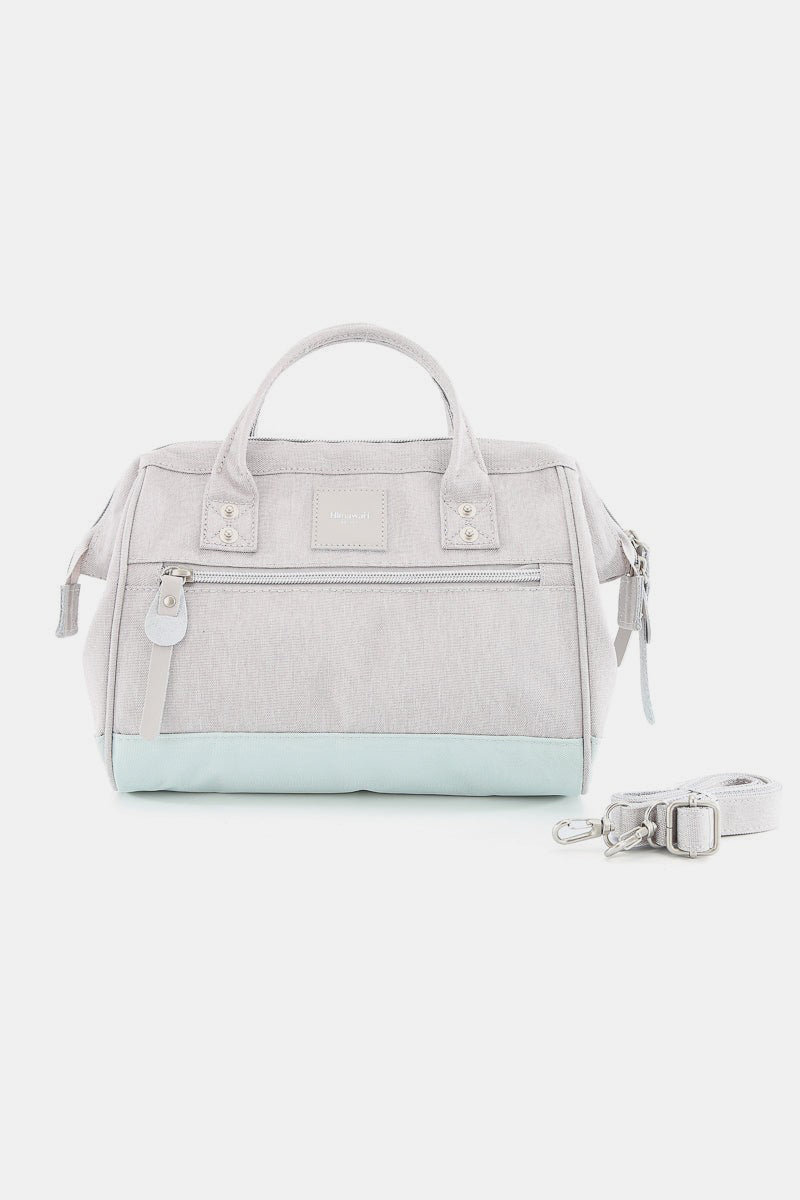 Himawari Removable Strap Medium-sized Waterproof Polyester Canvas Handbag