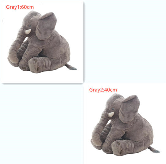 Soft Elephant Doll Pillow for Baby's Comfortable Sleep