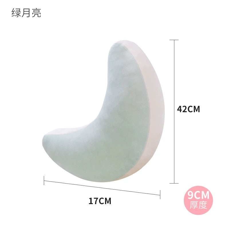 Instagram-Famous Candy-Colored Rainbow, Lucky Cloud, Star, and Moon Plush Throw Pillow for Sofa and Home Decoration with a Colorful Crown - Memorable Cushion