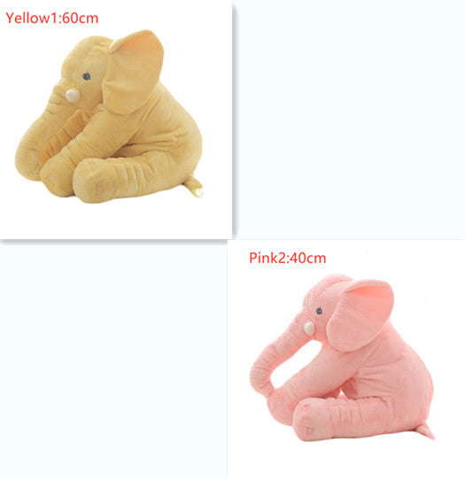 Soft Elephant Doll Pillow for Baby's Comfortable Sleep
