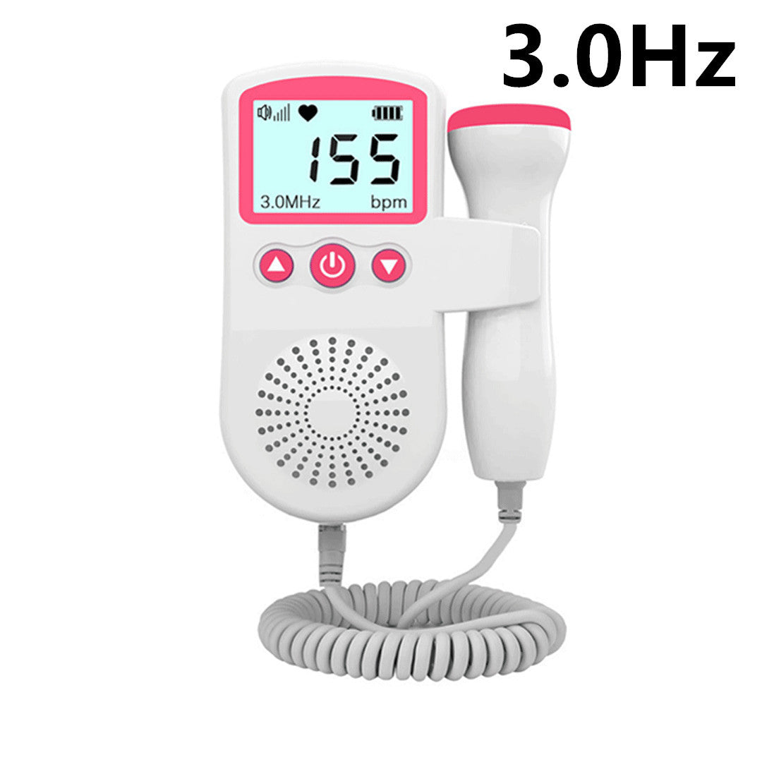 Home Use Fetal Heart Rate Monitor - Pregnancy Essential for Detecting Baby Fetal Heart Sound and Rate