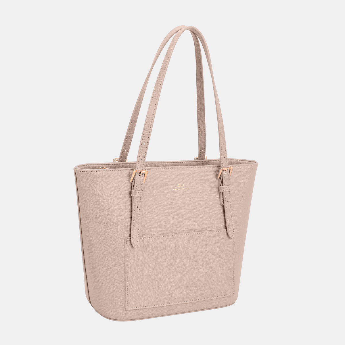 David Jones Medium-sized PU Leather Stylish Tote Bag