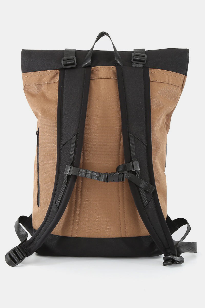 Stylish Himawari Waterproof Canvas Backpack with Contrasting Colors