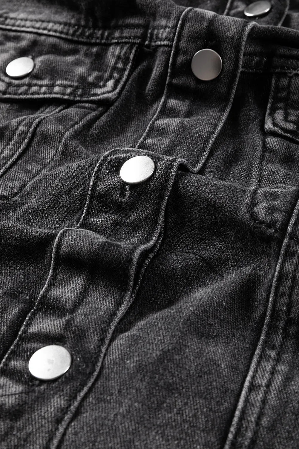 Stylish Distressed Long Sleeve Drawstring Hooded Denim Jacket for Fashion - Forward Individuals