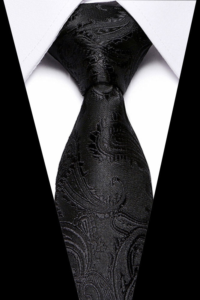 KissLuck Men's 100% Silk Classic Plaid Neckties in Multiple Colors
