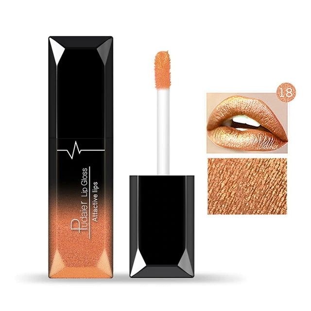 Long - lasting Waterproof Matte Lipstick with 21 Color Options
