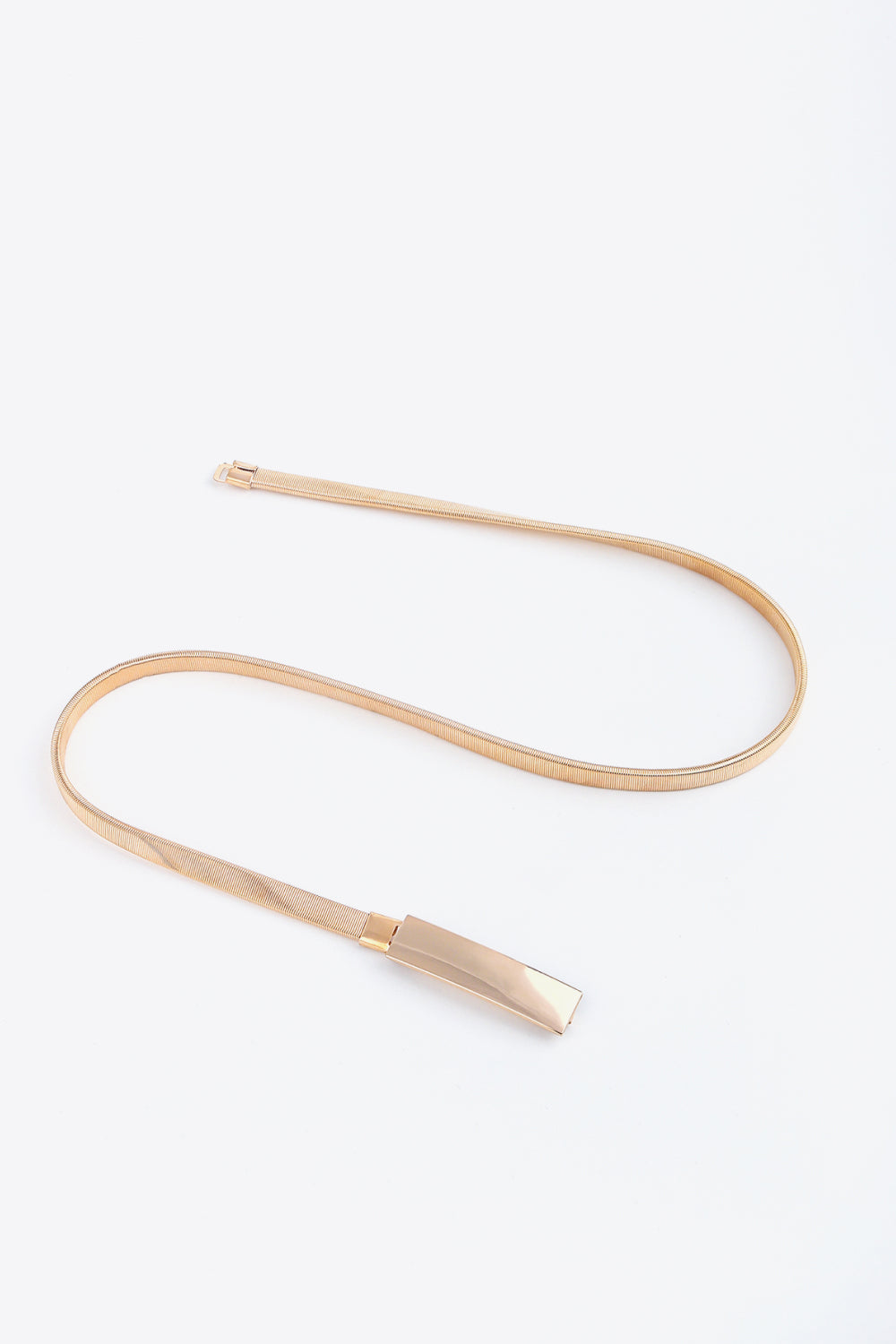 Imported Elastic Skinny Iron Belt for Stylish Look