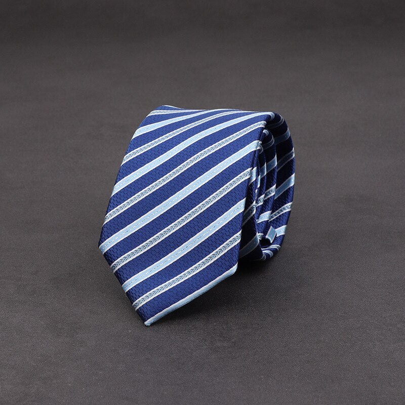 Adult Men's 7cm Paisley Pattern Silk-Polyester Formal Necktie