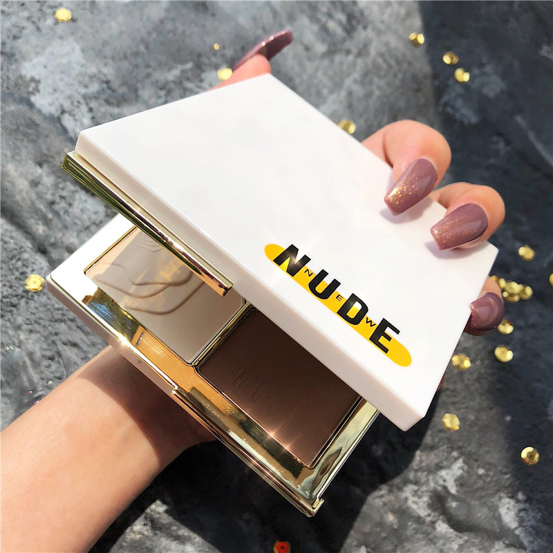 High-Gloss Matte Nose Shadow Trimming Plate for Cosmetic Application