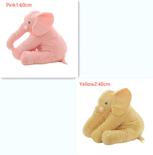 Soft Elephant Doll Pillow for Baby's Comfortable Sleep