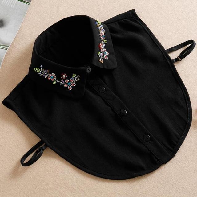 Women's Detachable Polyester Tie-style Faux Collars