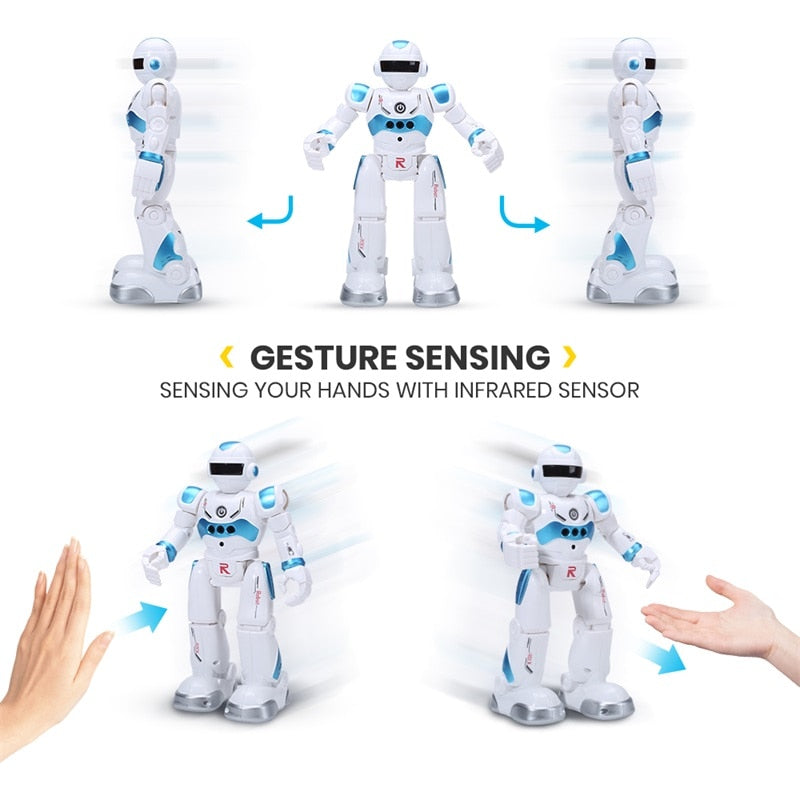 DEERC Remote - Controlled Smart Gesture - Sensing Robot Toy: An Ideal Gift for 3 - 8 - Year - Old Boys and Girls, Featuring Flexible Movement and Interactive Functions