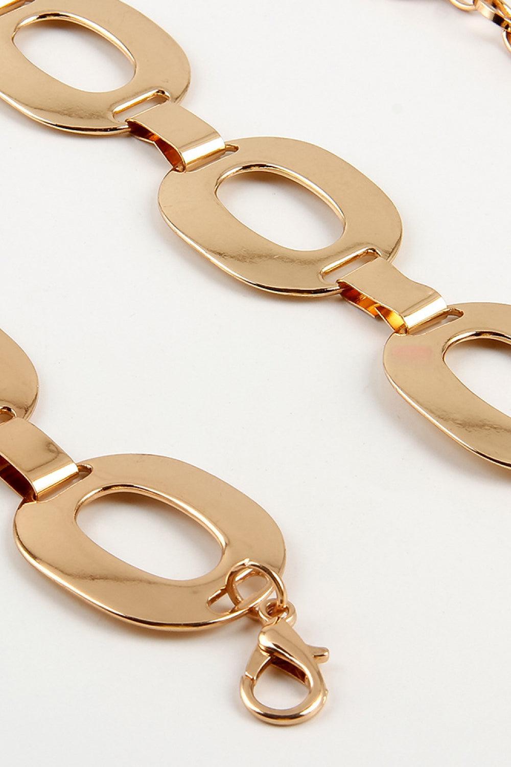 Ferroalloy Lobster Clasp Fashion Belt for Stylish Look