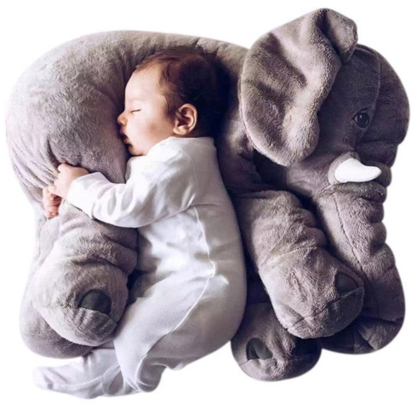 Soft Elephant Doll Pillow for Baby's Comfortable Sleep