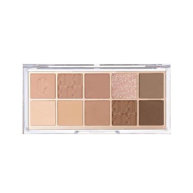 Earthly Matte Ten - Color Eyeshadow Makeup Palette for Stunning Eye Looks