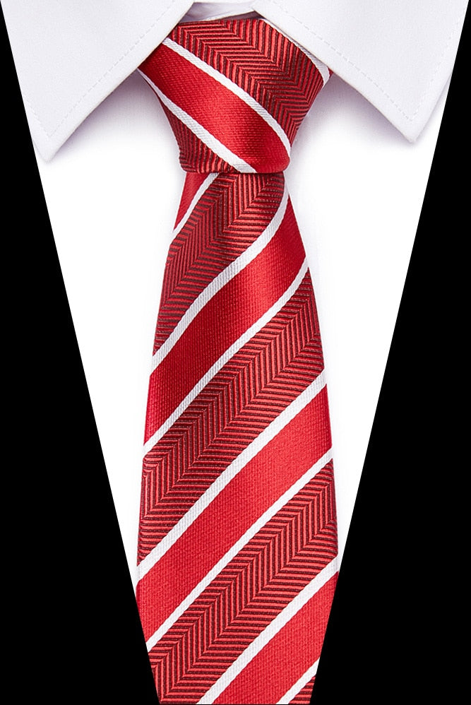 KissLuck Men's 100% Silk Classic Plaid Neckties in Multiple Colors