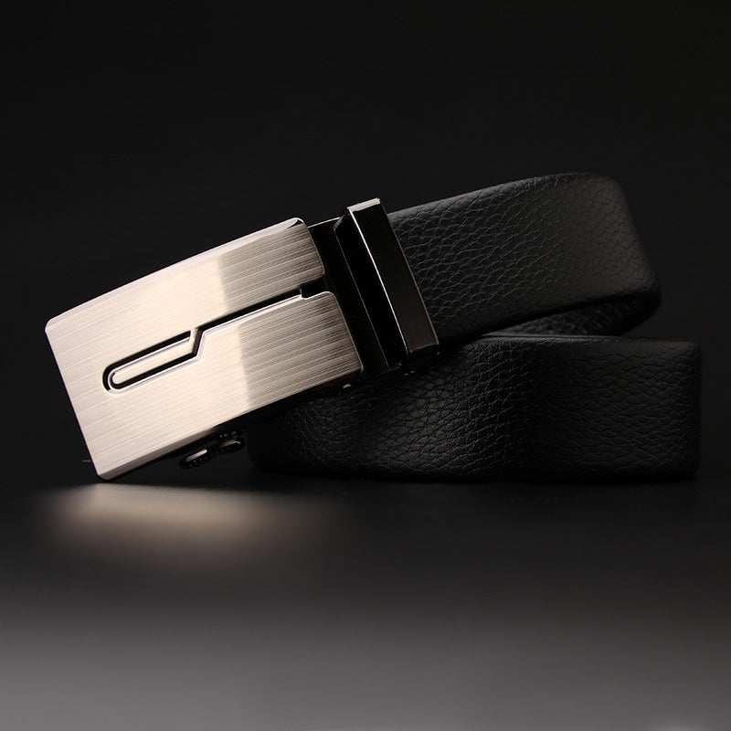 Men's Automatic Alloy Belt Buckle for Business Use