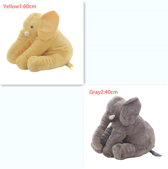 Soft Elephant Doll Pillow for Baby's Comfortable Sleep