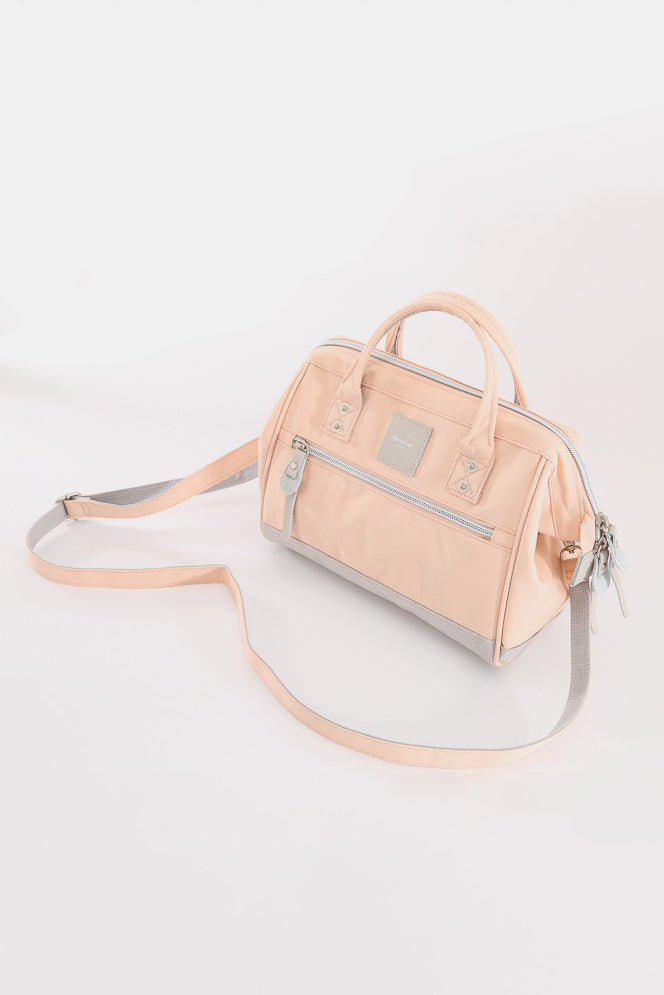 Himawari Removable Strap Medium-sized Waterproof Polyester Canvas Handbag