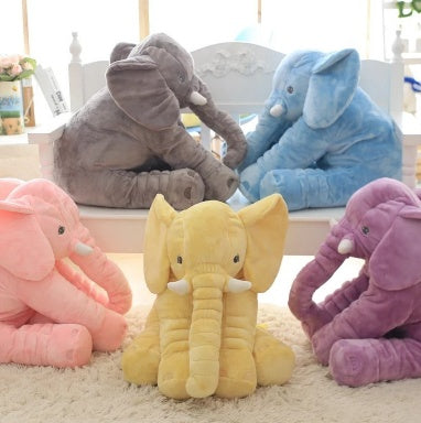 Soft Elephant Doll Pillow for Baby's Comfortable Sleep