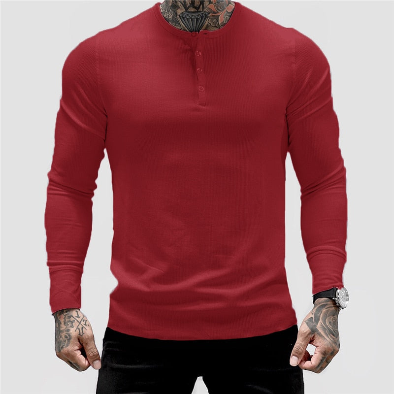 Men's Slim-Fitting Athletic Workout T-Shirt for Sports and Casual Wear