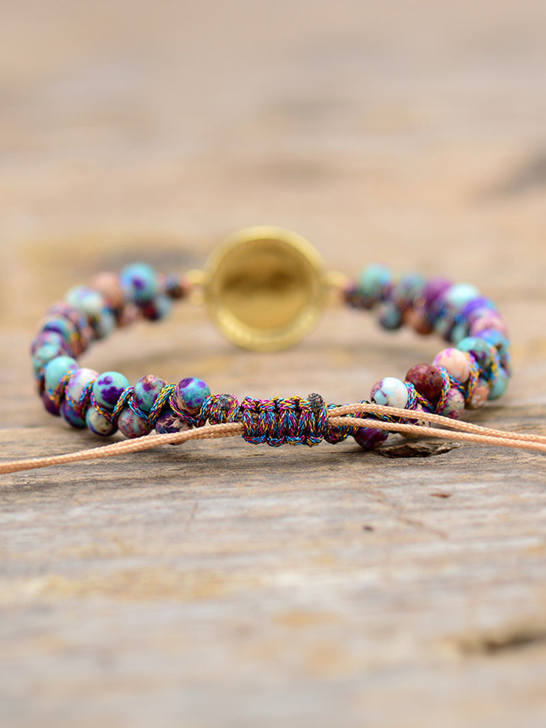 Exquisite Imperial Jasper and Opal Beaded Bracelet with Unique Patterns