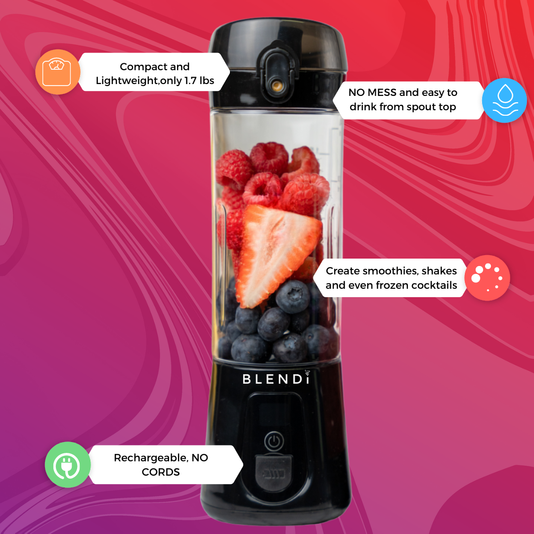 17oz Pro+ Super Portable and Powerful Cordless Blender