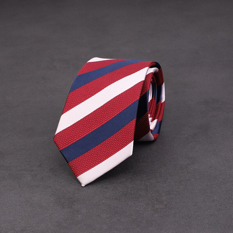 Adult Men's 7cm Paisley Pattern Silk-Polyester Formal Necktie