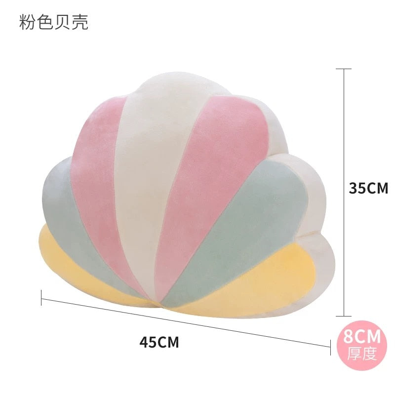 Instagram-Famous Candy-Colored Rainbow, Lucky Cloud, Star, and Moon Plush Throw Pillow for Sofa and Home Decoration with a Colorful Crown - Memorable Cushion