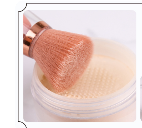 All - in - One Three - Function Makeup Brush Set for Powder, Paint, and Foundation Application