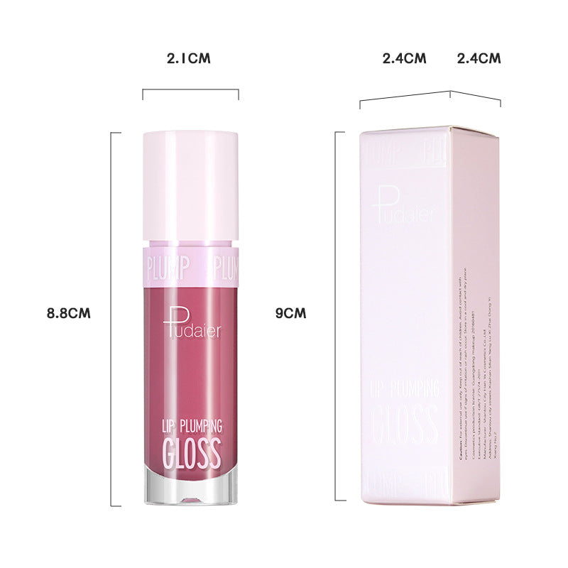 Ginger Lip Lacquer: Moisturizing, Non - fading and Non - stick