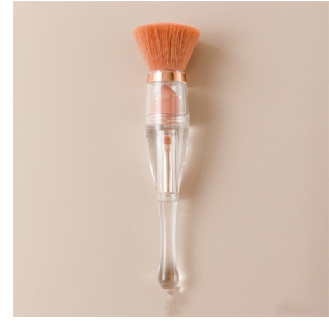All - in - One Three - Function Makeup Brush Set for Powder, Paint, and Foundation Application