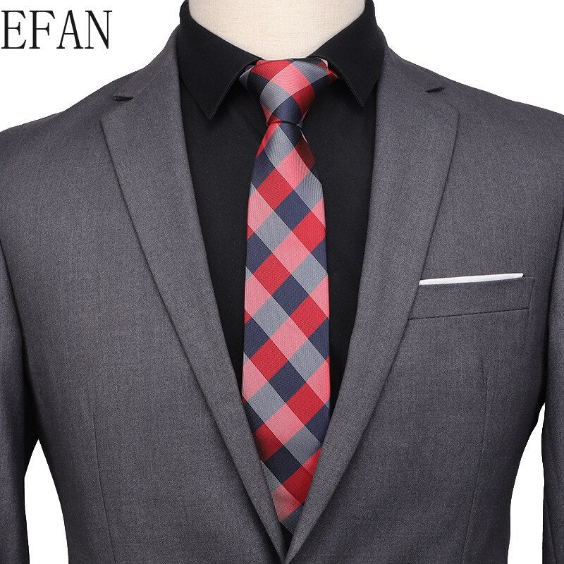Adult Men's 7cm Paisley Pattern Silk-Polyester Formal Necktie