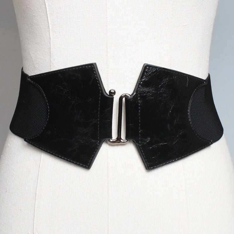 Stylish Fashionable Waist Belt Featuring a Hook - Type Buckle for Women