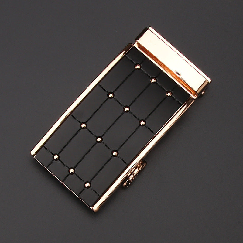 Men's Automatic Alloy Belt Buckle for Business Use