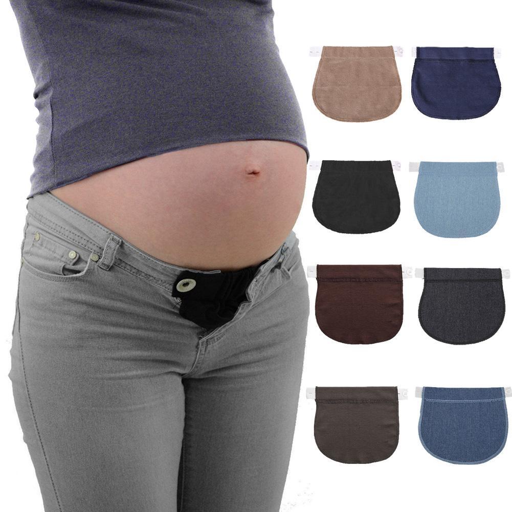Soft & Adjustable Maternity Pregnancy Waist Extender Belt for Loose Pants
