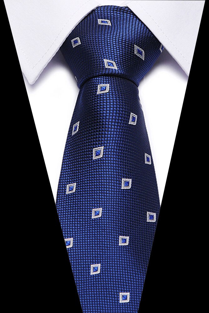 KissLuck Men's 100% Silk Classic Plaid Neckties in Multiple Colors