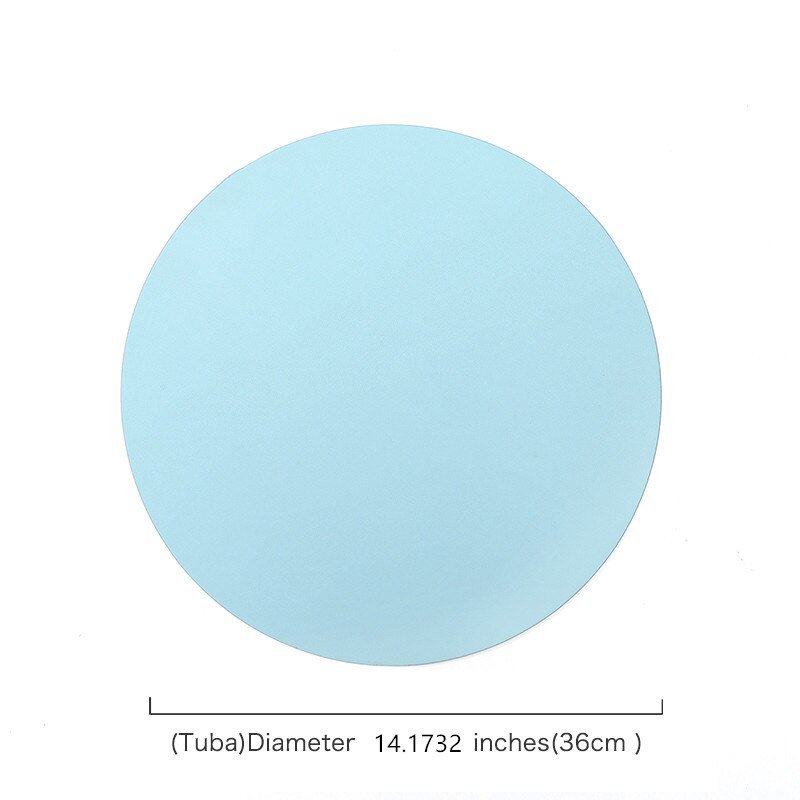 Insulating and Oil - Resistant PU Leather Placemats for Western Food Dining, Tableware Accessories, Bowl and Cup Coasters as Kitchen Decorations